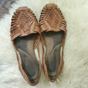 Naturalizer Natural Soul Huarache Leather Sandals